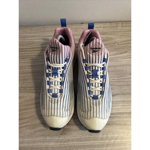 Size 11 - Reebok DMX Thrill Jasmine Pink Blue Blast Running Shoes Sneakers - Picture 4 of 11